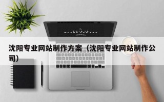 通辽沈阳专业网站制作方案（沈阳专业网站制作公司）
